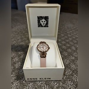 ANNE KLEIN PINK WATCH